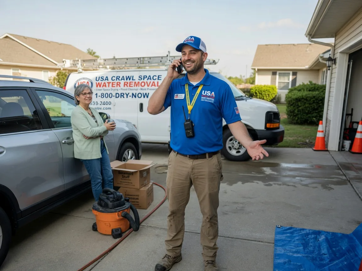 Crawl Space Water Removal Johnsonville, IL FAQs